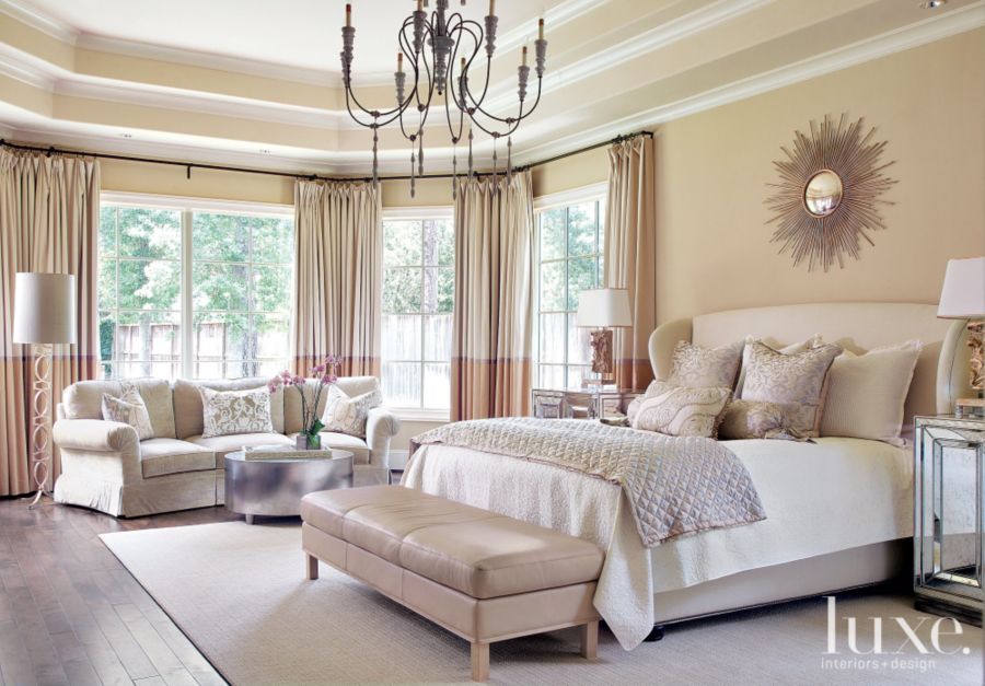 Cream Transitional French Inspired Master Bedroom Luxe Cream Transitional French Inspired Master Bedroom Luxe