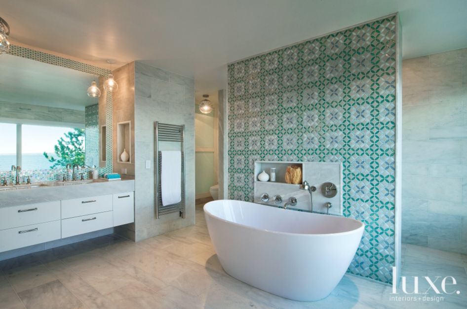 15 beautiful bathroom tile designs | features - design insight from