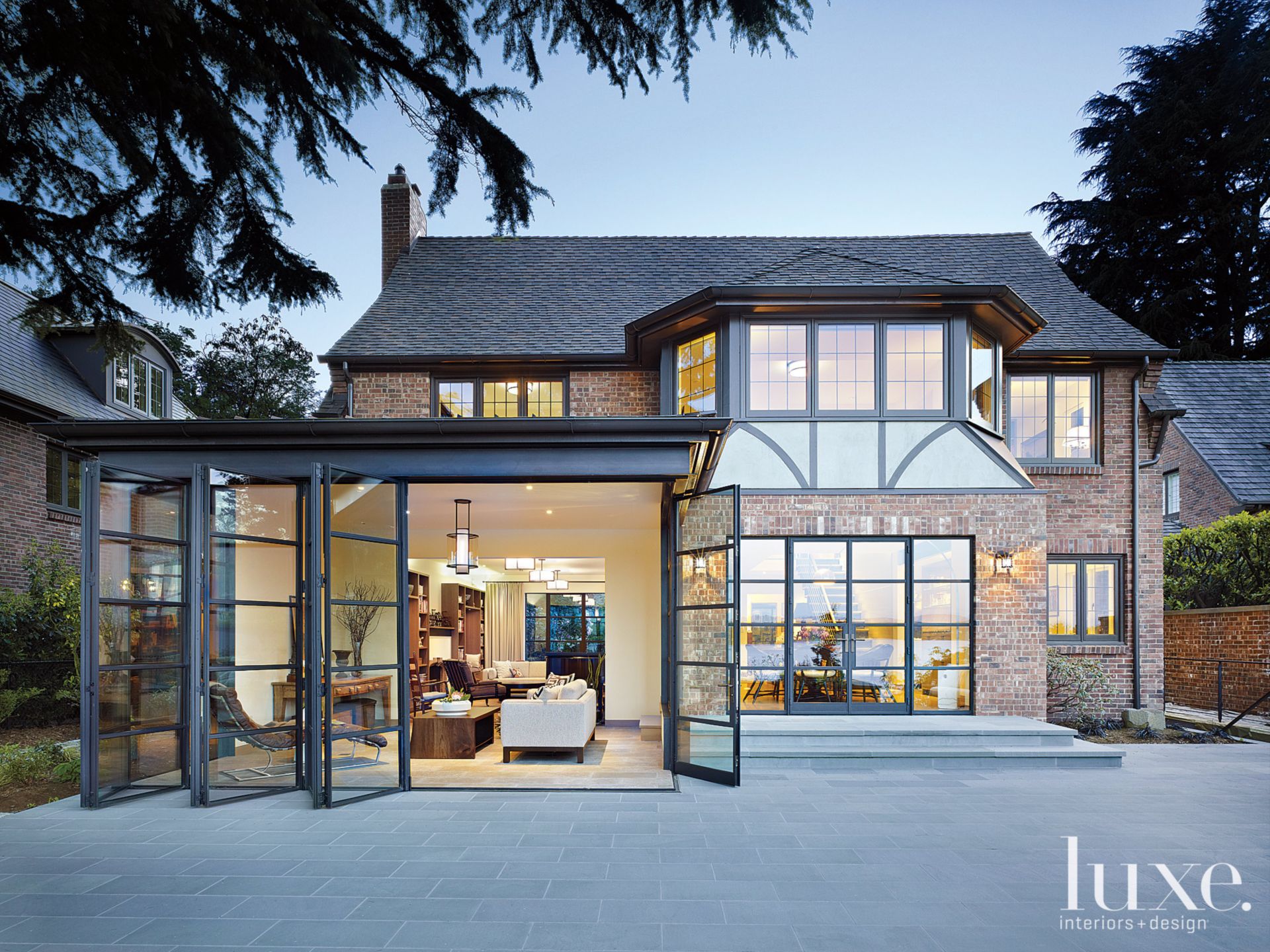 Classic Seattle Tudor Home With Contemporary Interiors