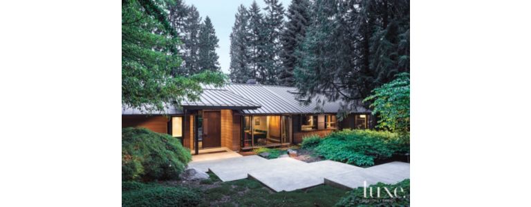 A Contemporary Medina Home on a Wooded Lot | Features - Design ...  A Contemporary Medina Home. Location: Pacific Northwest