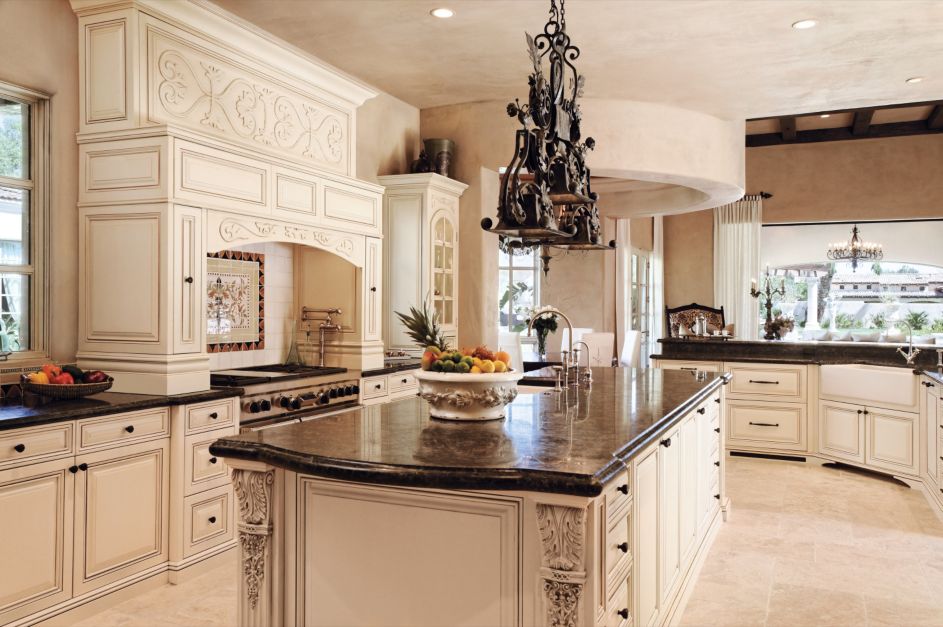 Traditional Cream Kitchen Luxe Interiors Design
