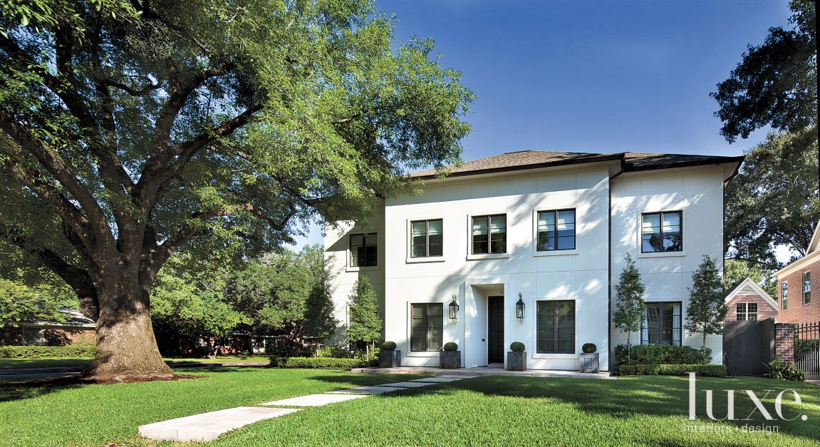 Modern French Revival Exterior Luxe Interiors Design Modern French Revival Exterior Luxe Interiors Design