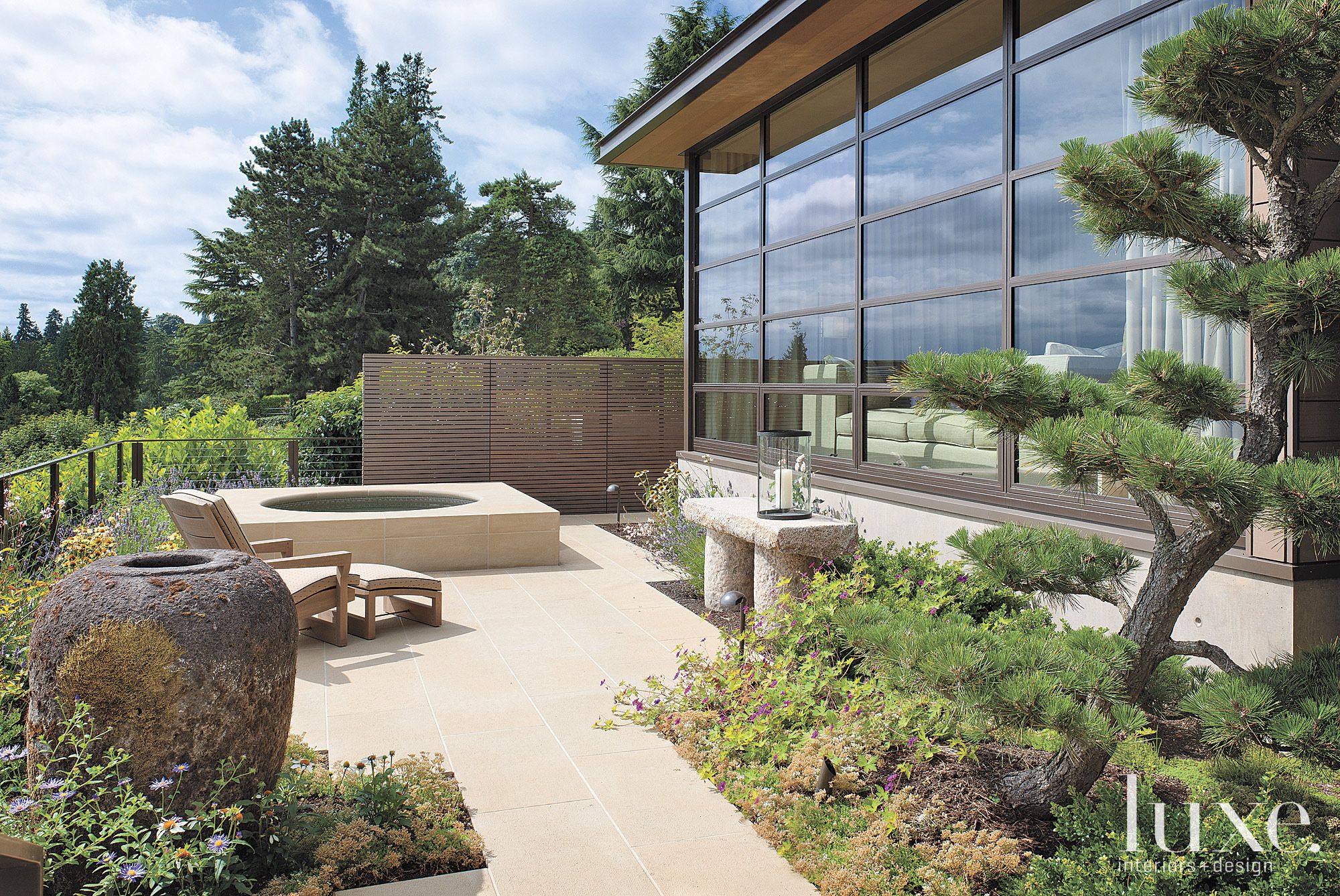 A Contemporary Seattle Home With Japanese Inspired Landscape