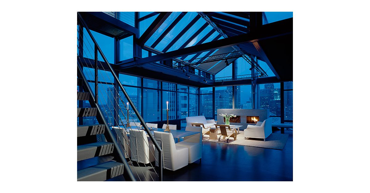 Downtown Seattle 5,100 square foot penthouse complete interior remodel