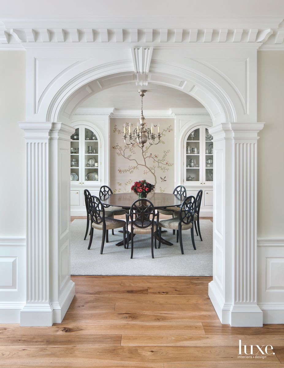 Crown Molding Reigns Supreme In This Updated Atherton Home