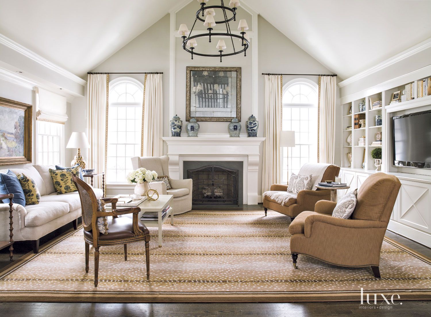 A Renovated Cape Cod Style Home In Maryland Luxe Interiors