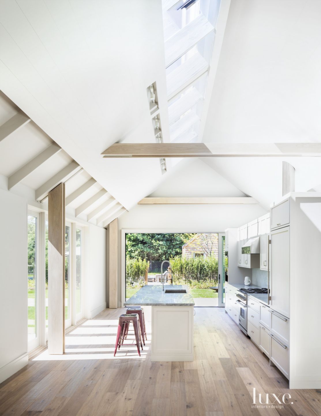 A Shaker Style East Hampton Home With Minimalist Interiors