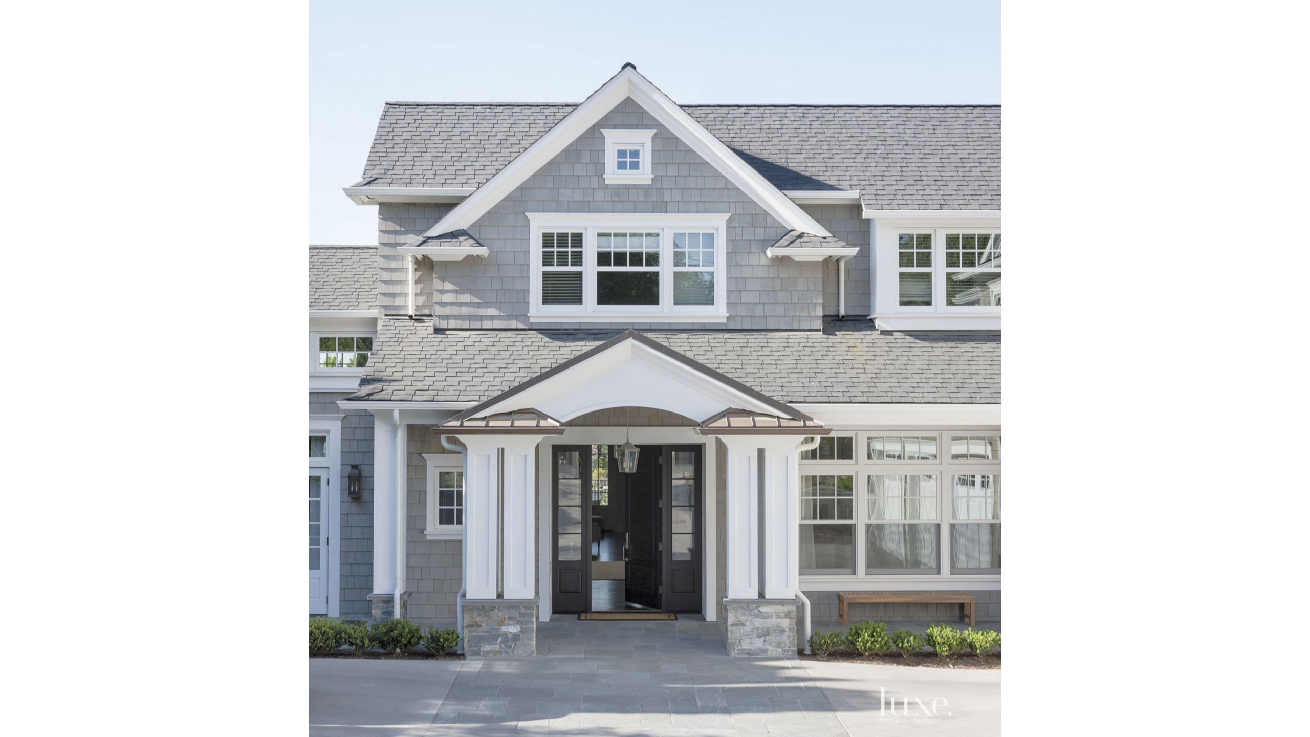 A Traditional Shingle-Style Residence in Medina | Luxe Interiors + Design