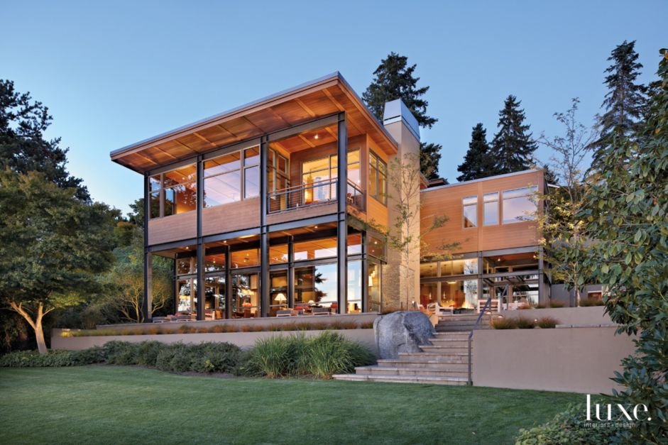 Contemporary House Plans With Walkout Basement Modern House Contemporary House Plans With Walkout Basement Modern House
