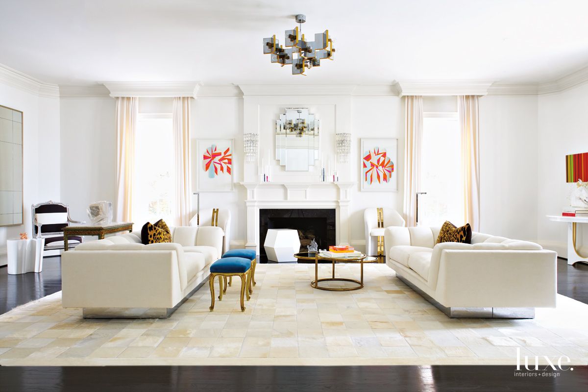 A Modern Georgian Style Houston Home With Art Deco Inspired