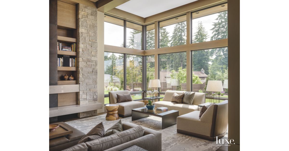 Modern meets traditional at this Pacific Northwest 